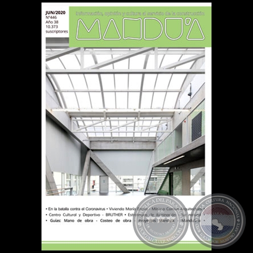 MANDUA Revista de la Construccin - N 446 - Junio 2020
